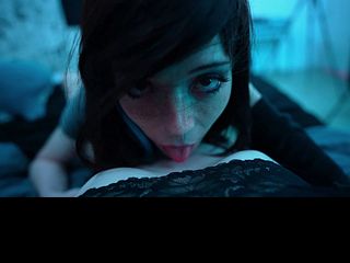POV Freaky Lil Nympho Roommate Puppygirlxo Sucks Cock After Her Sex Addicts Meeting