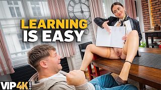 MOMMY4K. A MILF Teacher's Juicy Pussy is the best way to learn